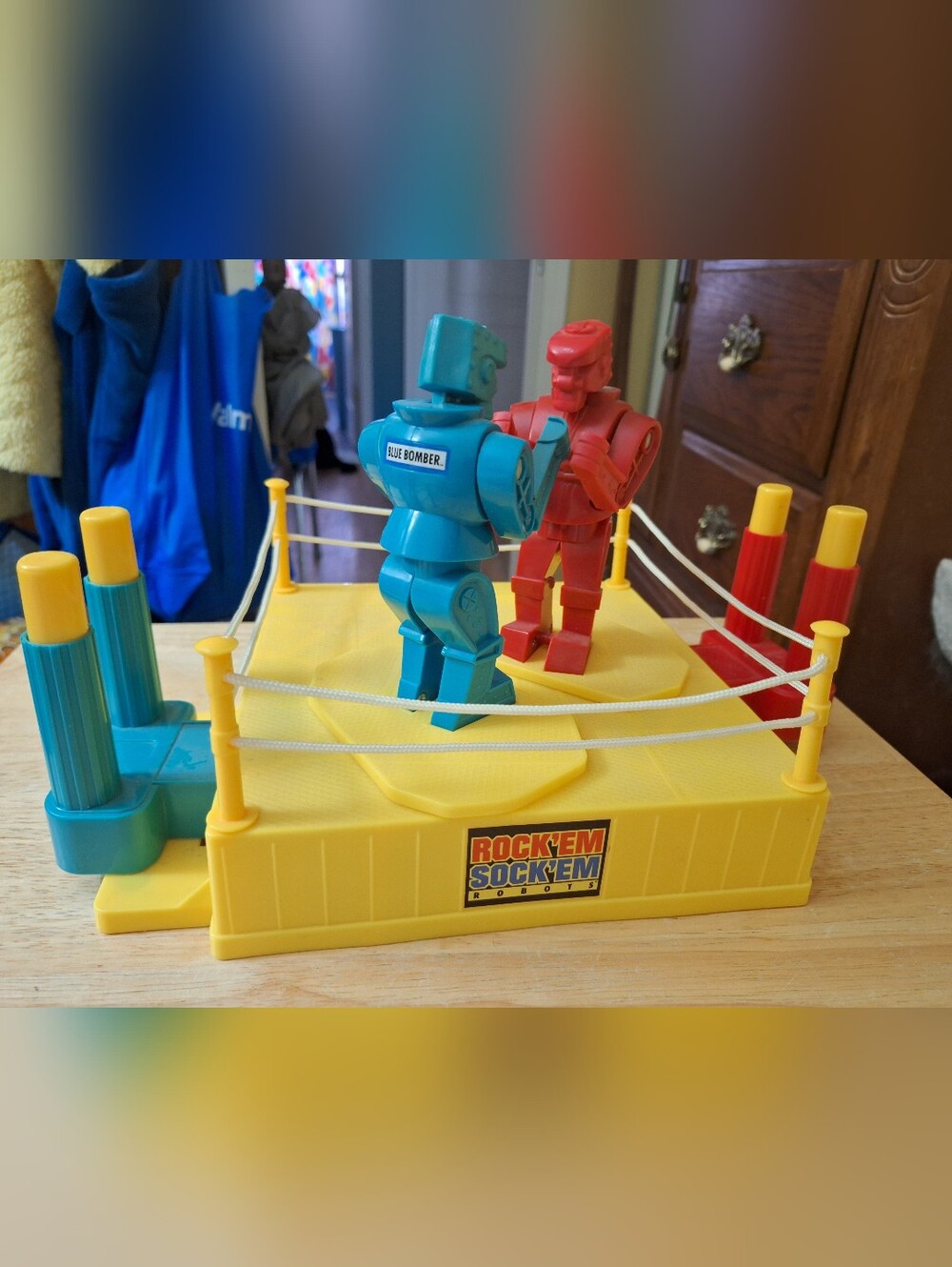 Vintage Mattel Rock Em Sock Em Robots Game Fully Tested Works Great